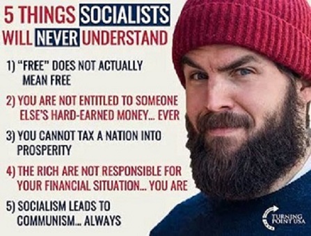 taxes and big brother and theft and socialism and liberals and left